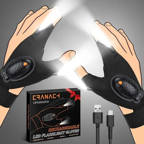 Rękawiczki z lampkami LED